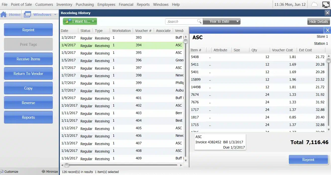 quickbooks retail management system