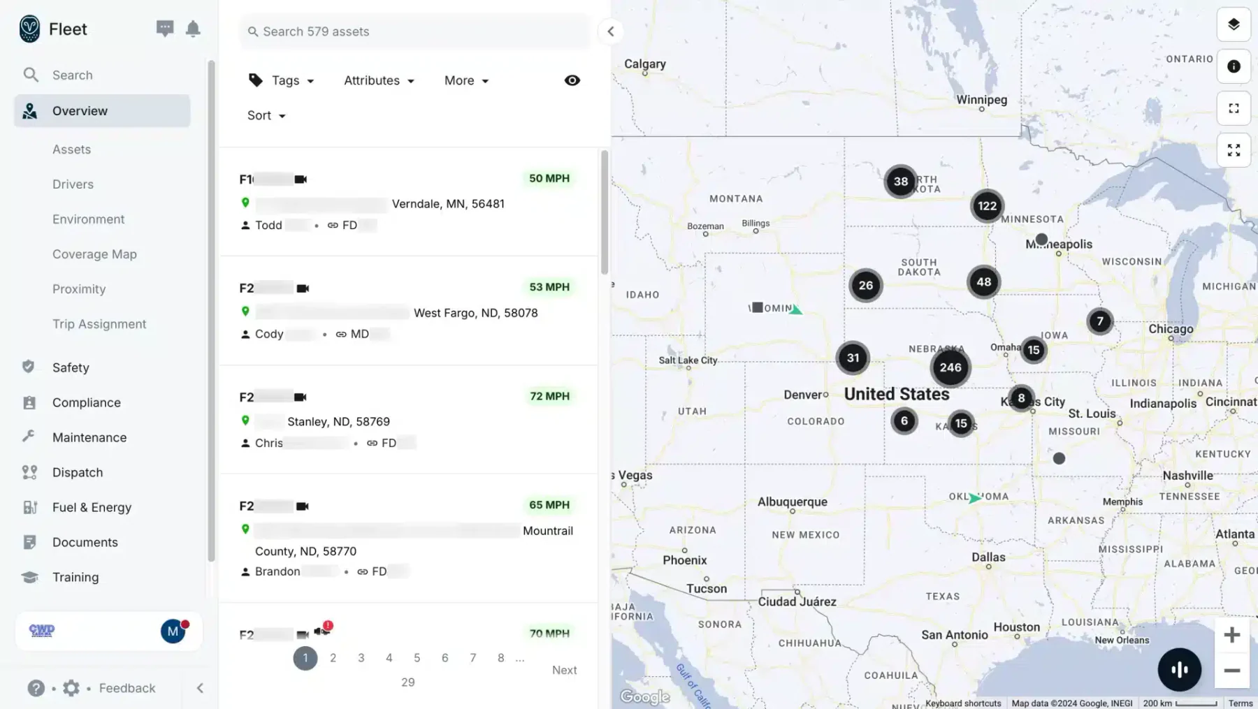 Samsara Transportation Management System