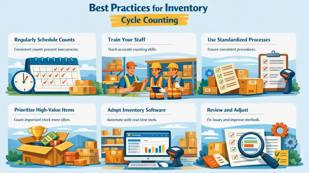 Inventory cycle count best practice