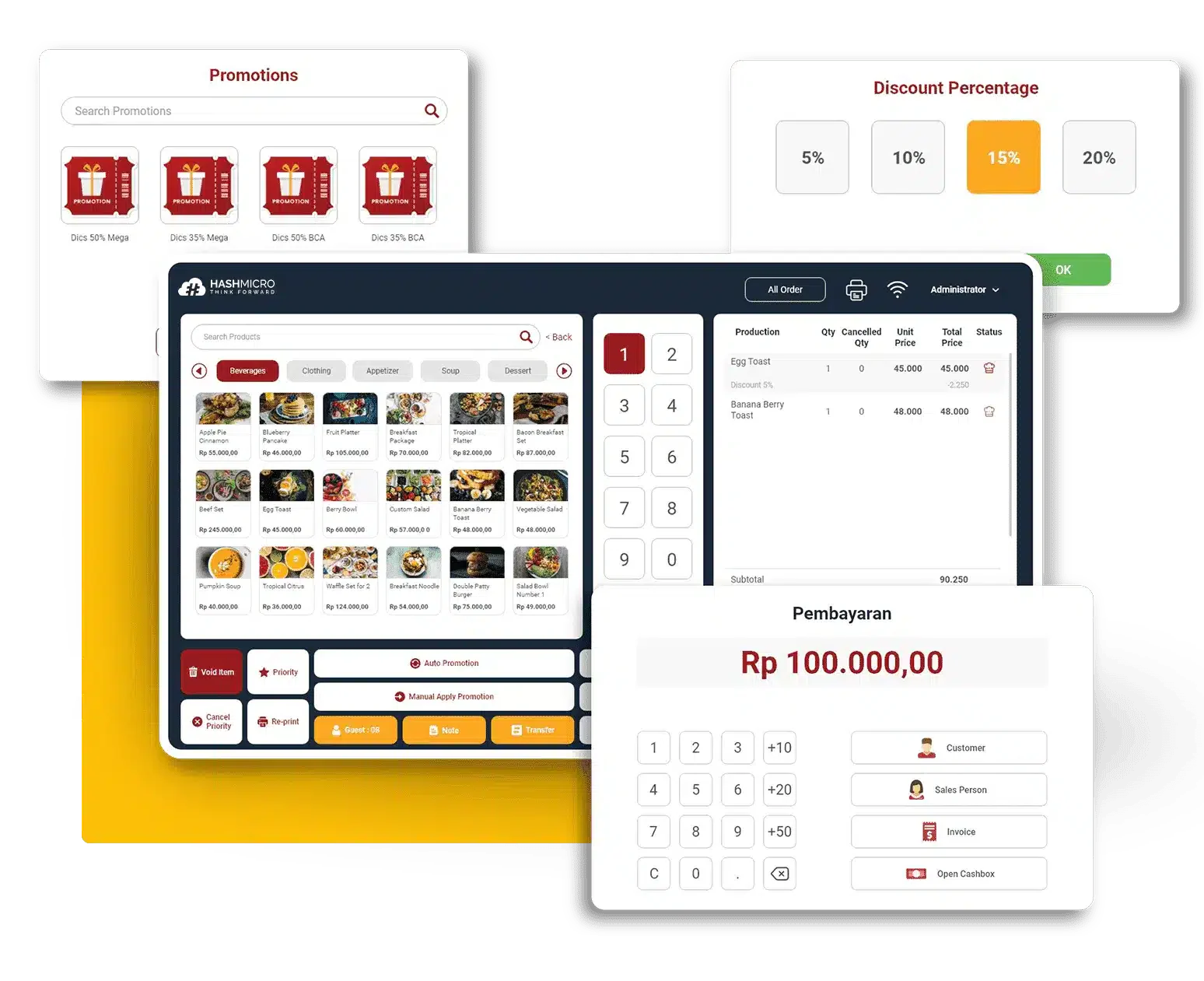 Otomatisasi Manajemen Supermarket dengan HashMicro