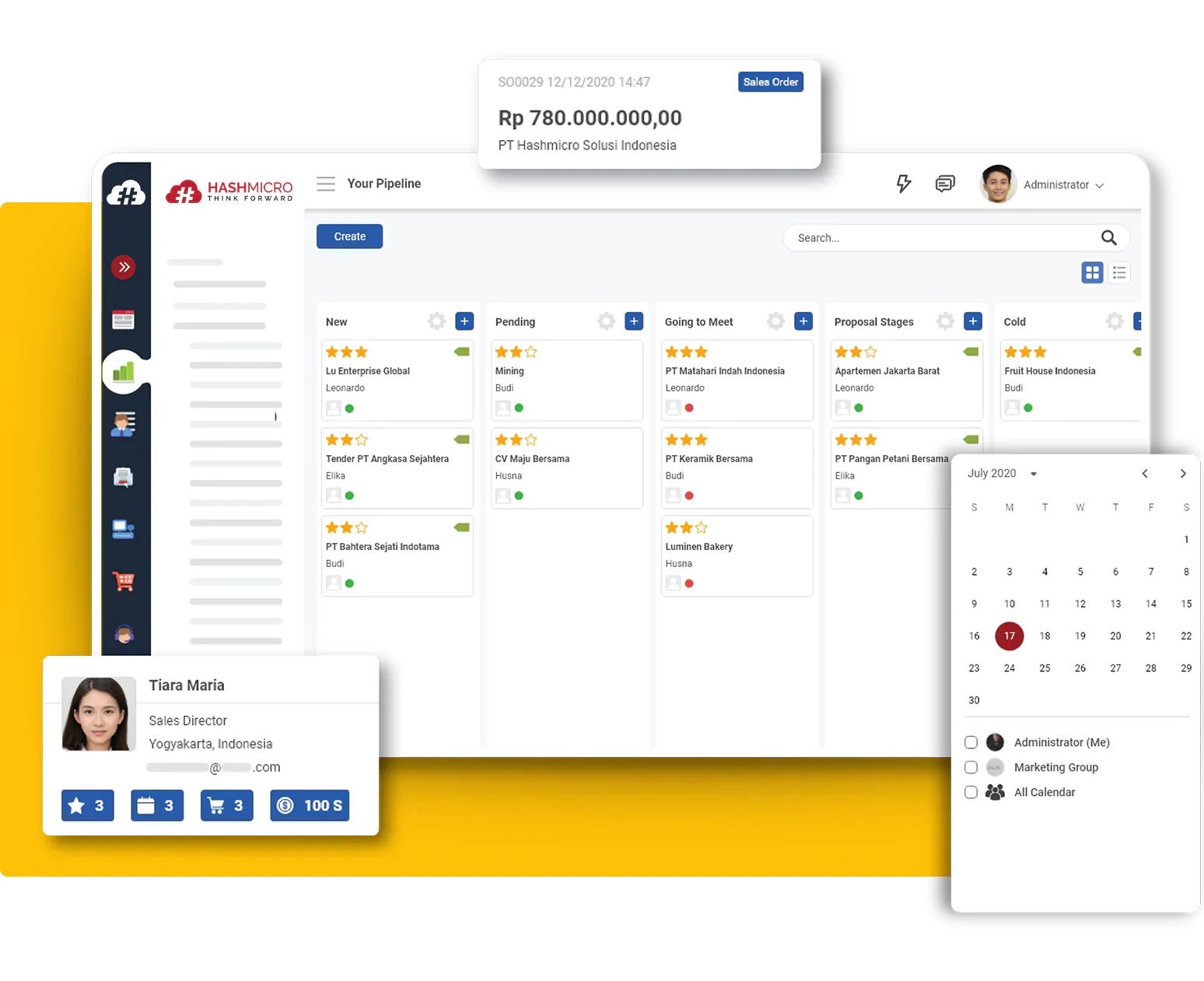 CRM-Leads dari HashMicro sebagai Pilihan Terbaik Sistem Digital Perbankan Indonesia
