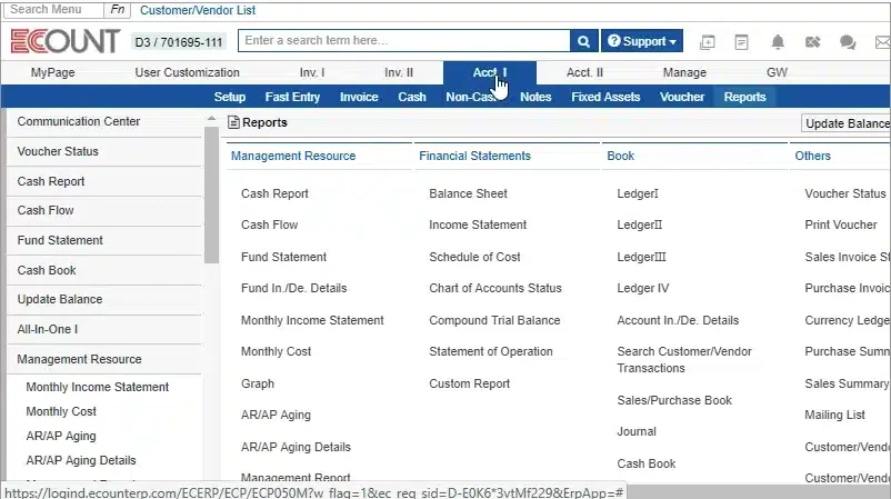 ecount erp