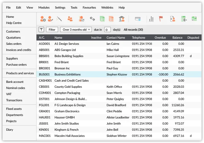 sage 50 retail accounting software