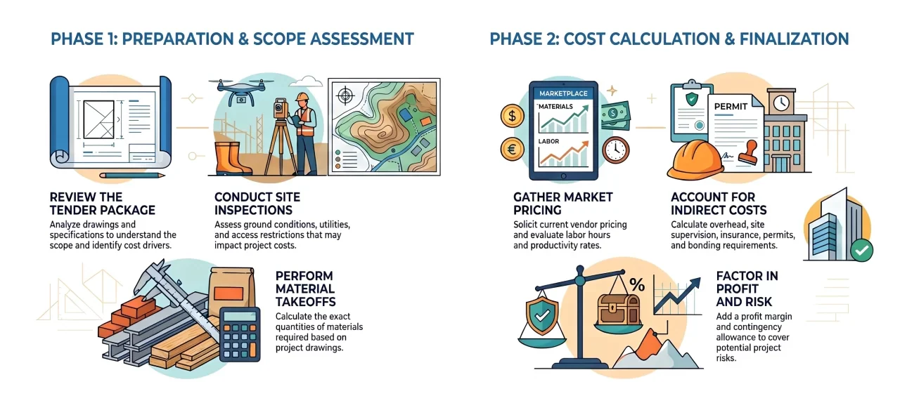 How to Estimate Construction Costs