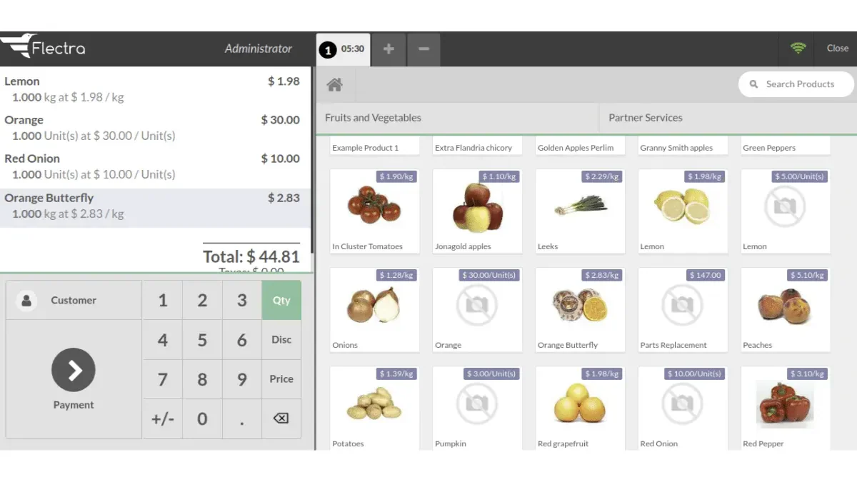 Software Minimarket Flectra
