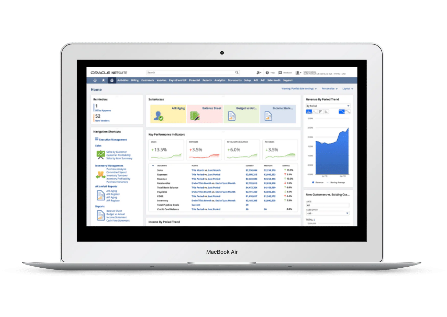 ERP System Examples: Netsuite