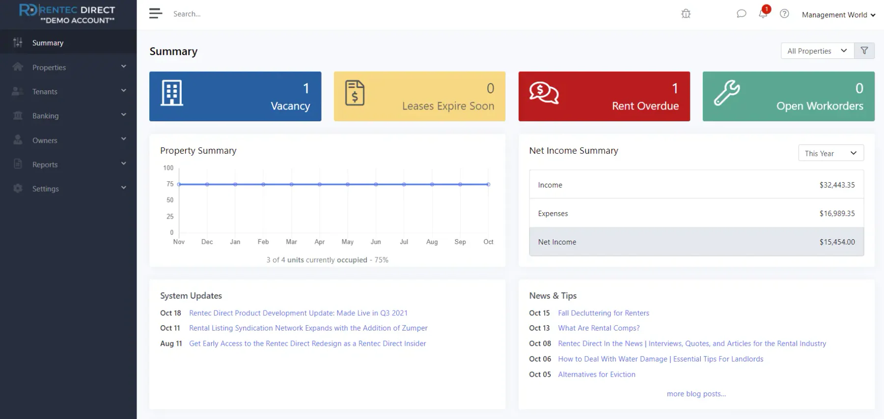 rentec direct property maintenance software 