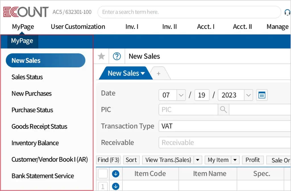 Ecount ERP Philippines
