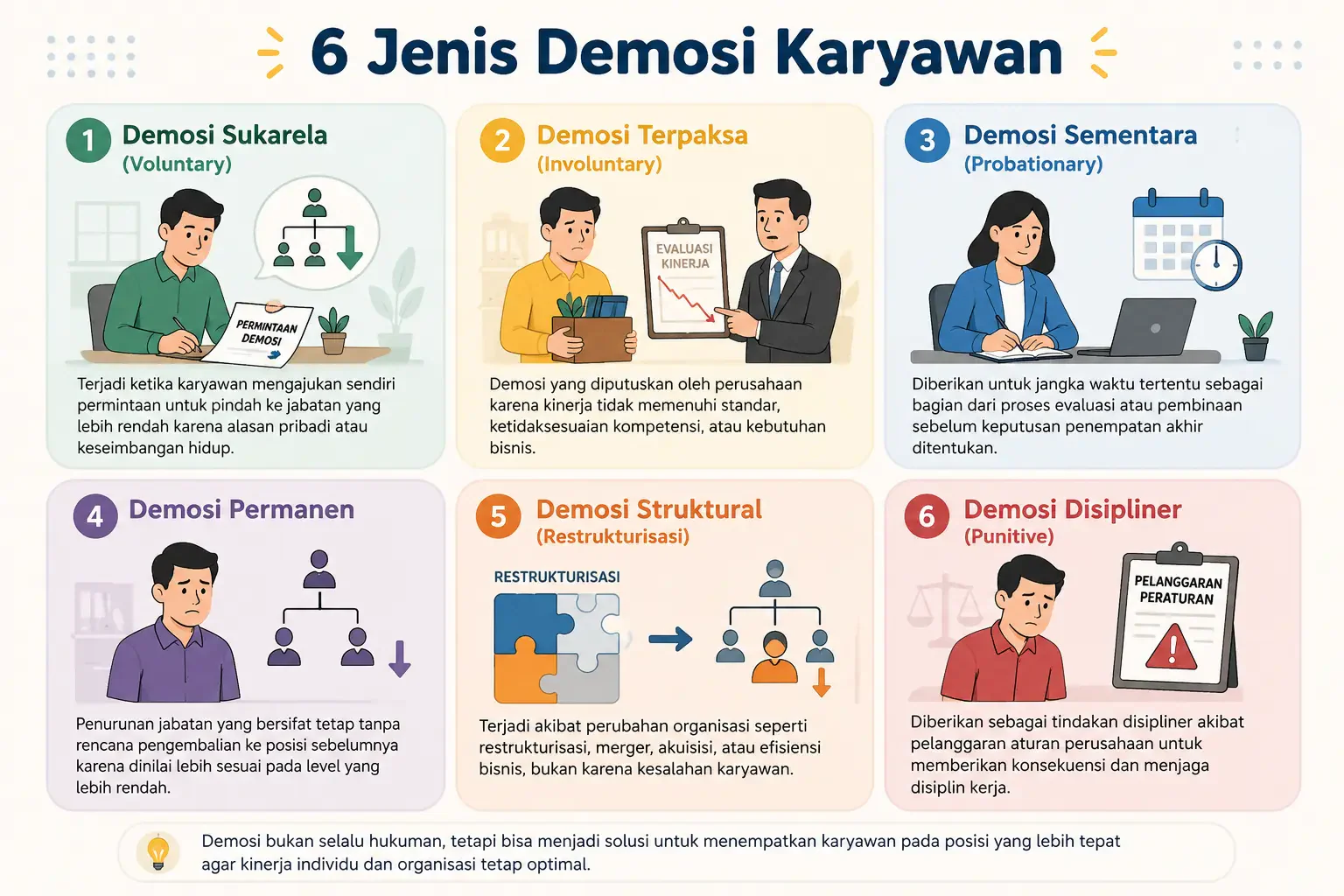 demosi karyawan