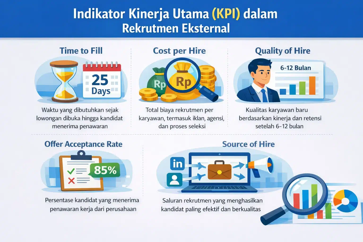 indikator kinerja utama (kpi) dalam rekrutmen eksternal