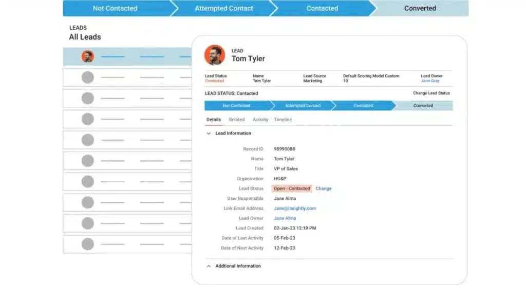 Insightly CRM