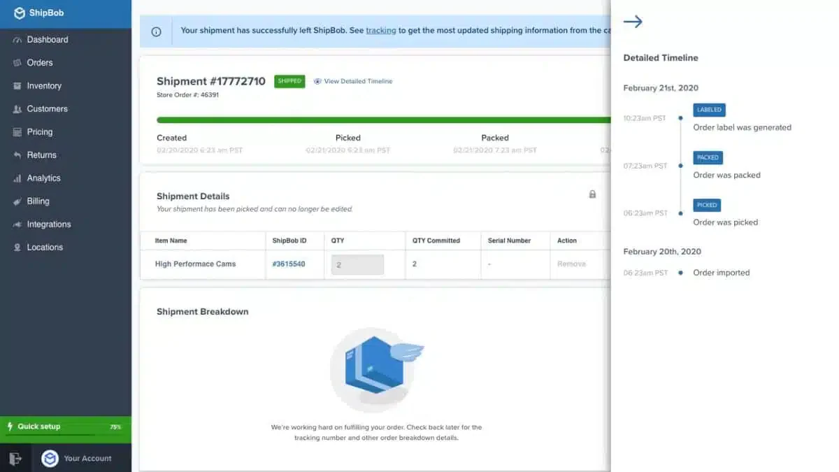 Shipbop e-commerce inventory management software