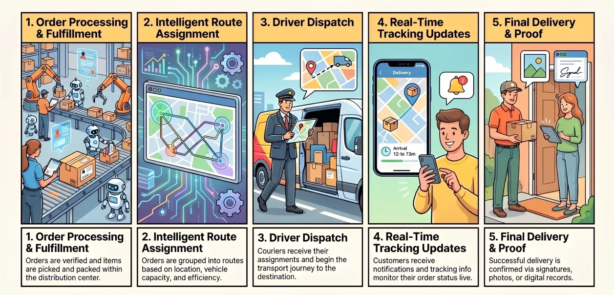 How Last Mile Delivery Works