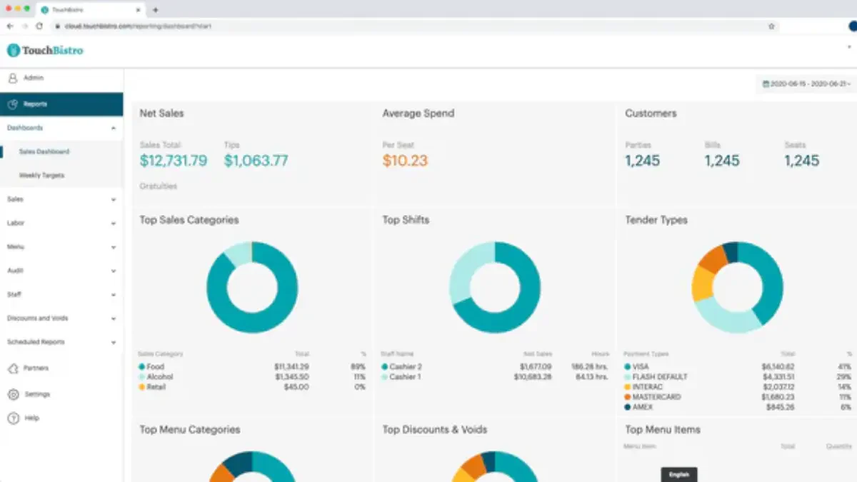 TouchBistro Restaurant Software