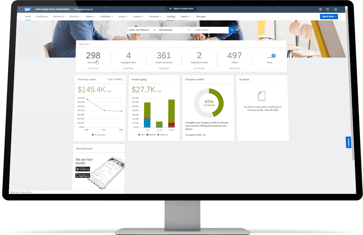 SAP Ariba procurement management software