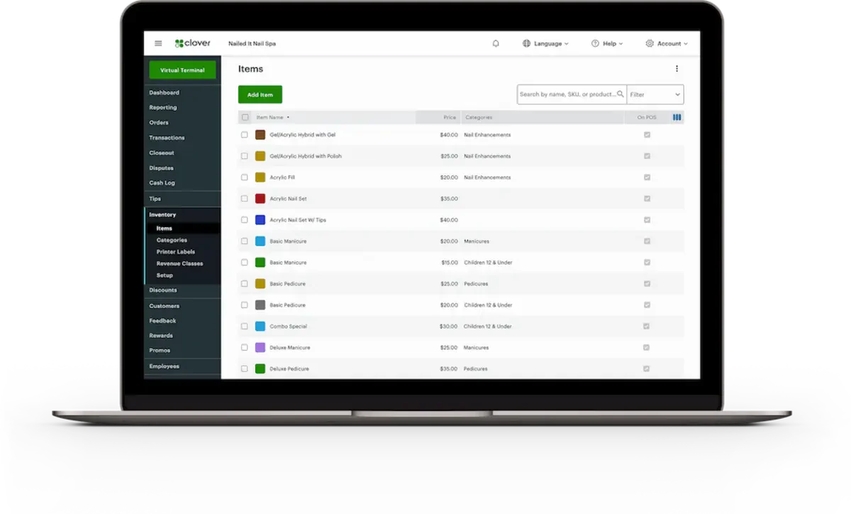 Clover RMS