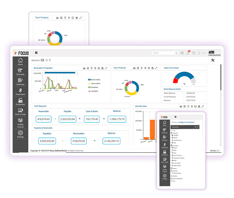 Focus Softnet Construction Management Software