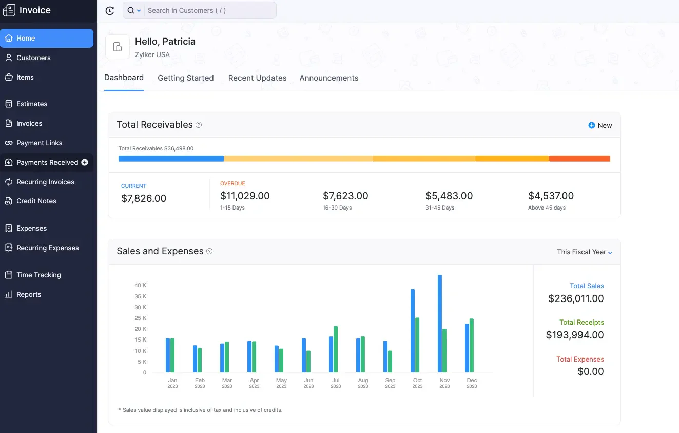 accounts receivable software