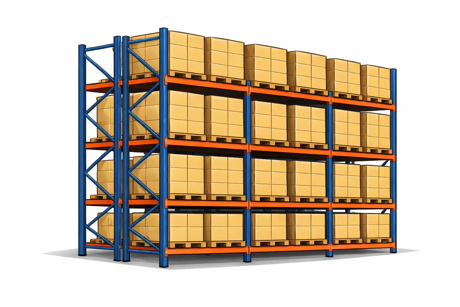 selectives pallet rack inventory metode