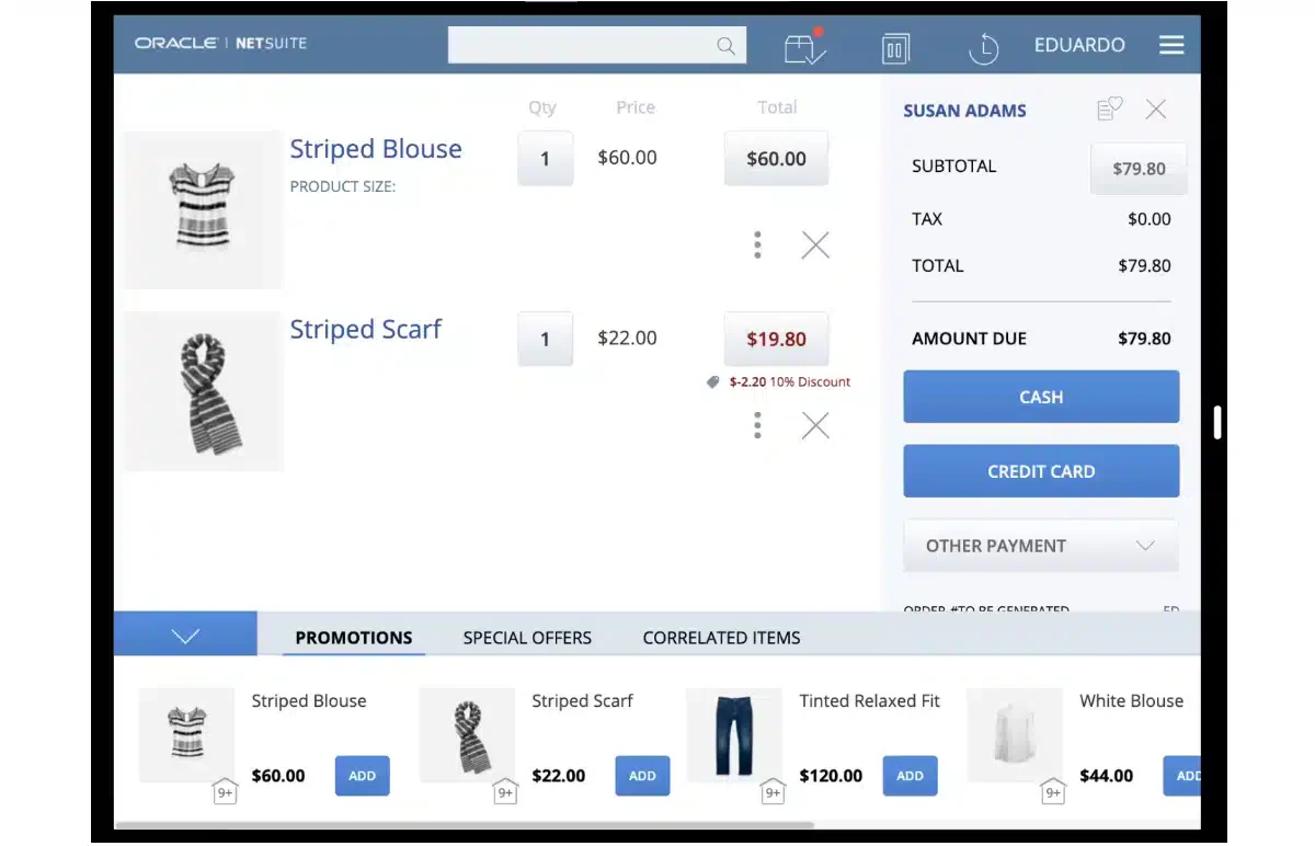 NetSuite POS
