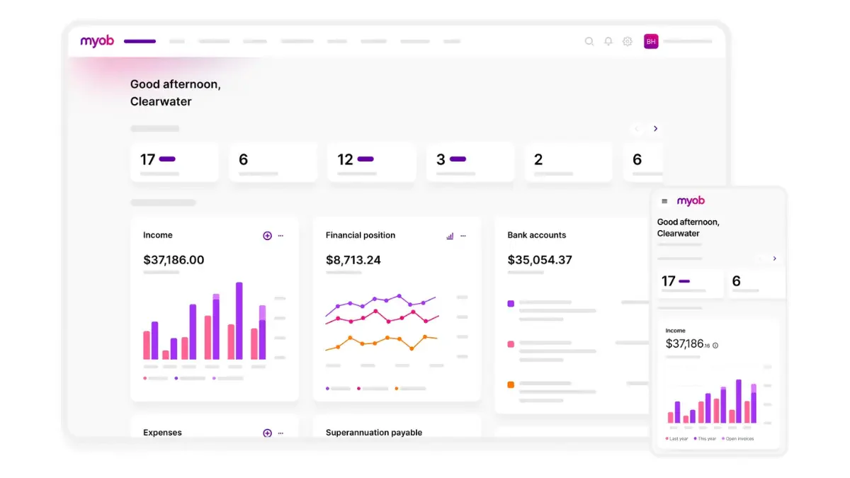 MYOB e invoicing software