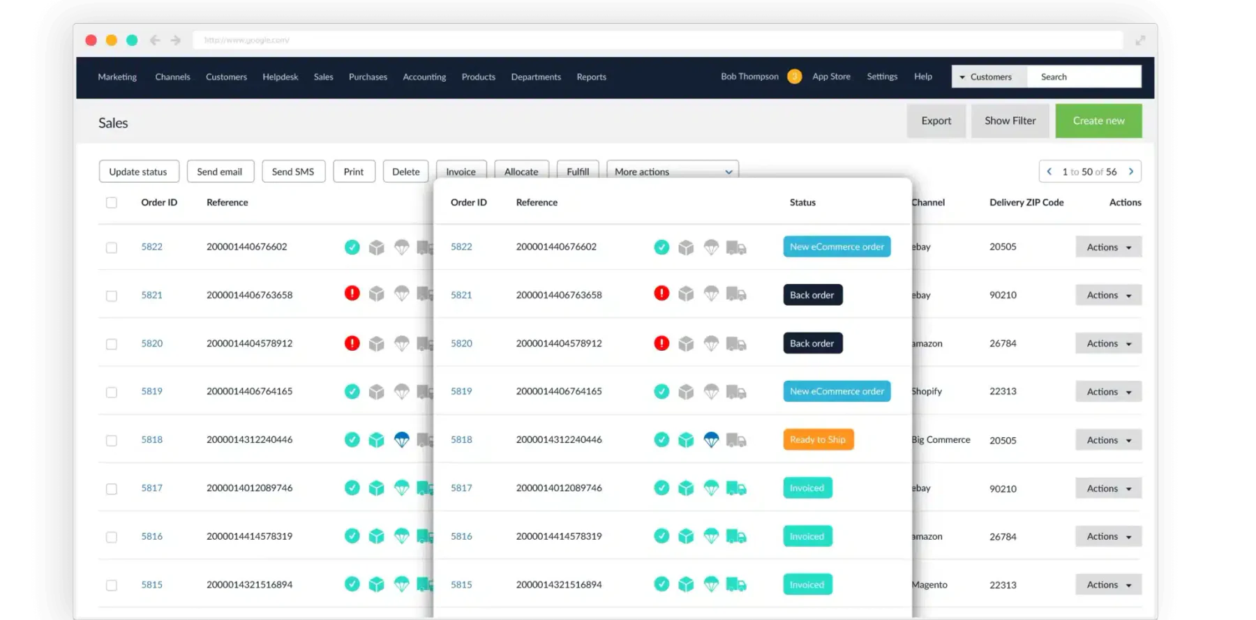 brightpearl erp retail software
