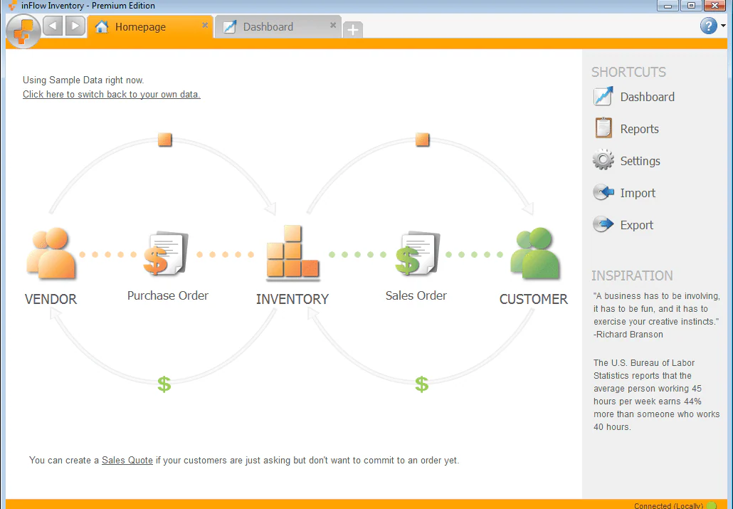 inflow warehouse inventory software