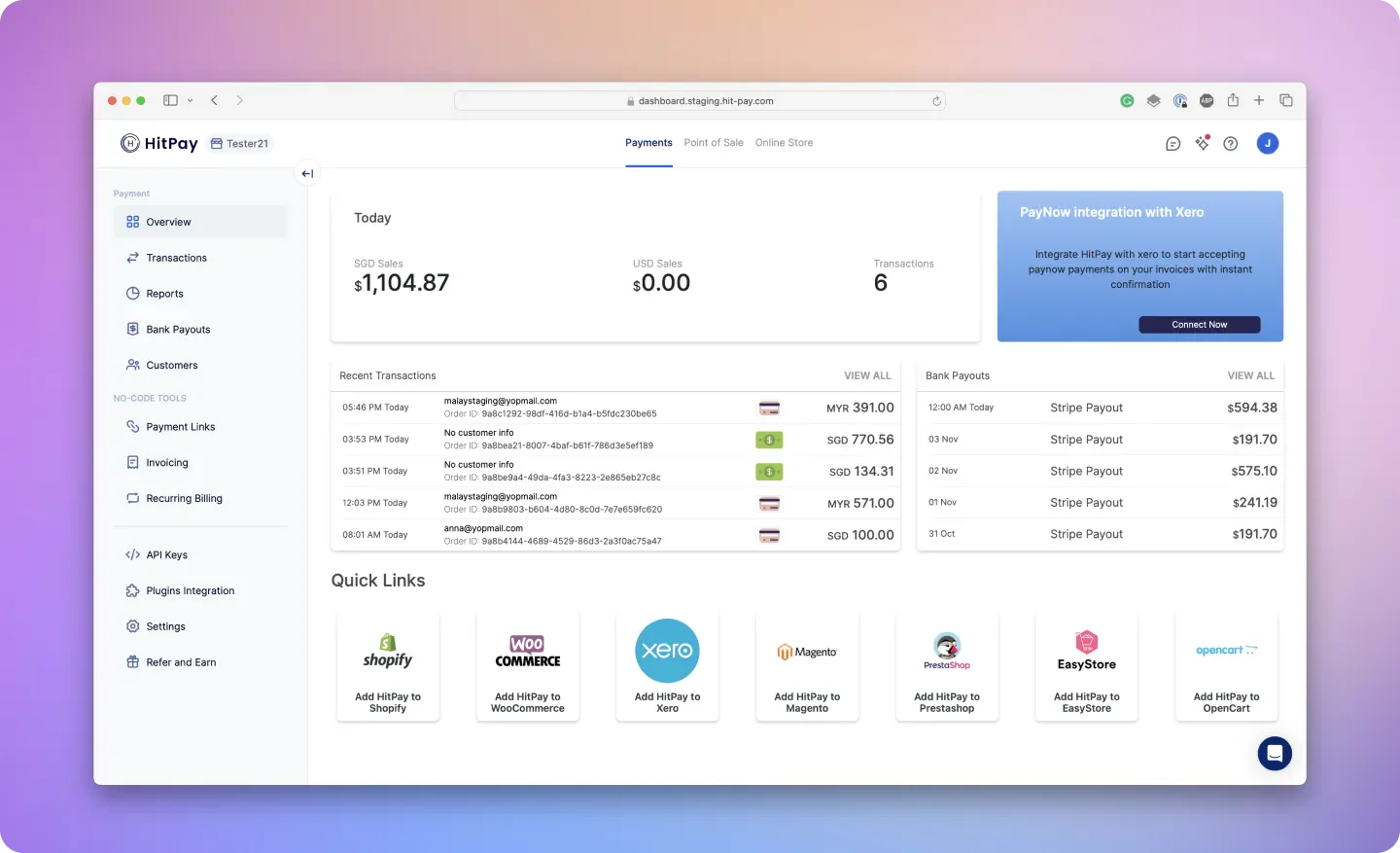 Hitpay Retail POS Software