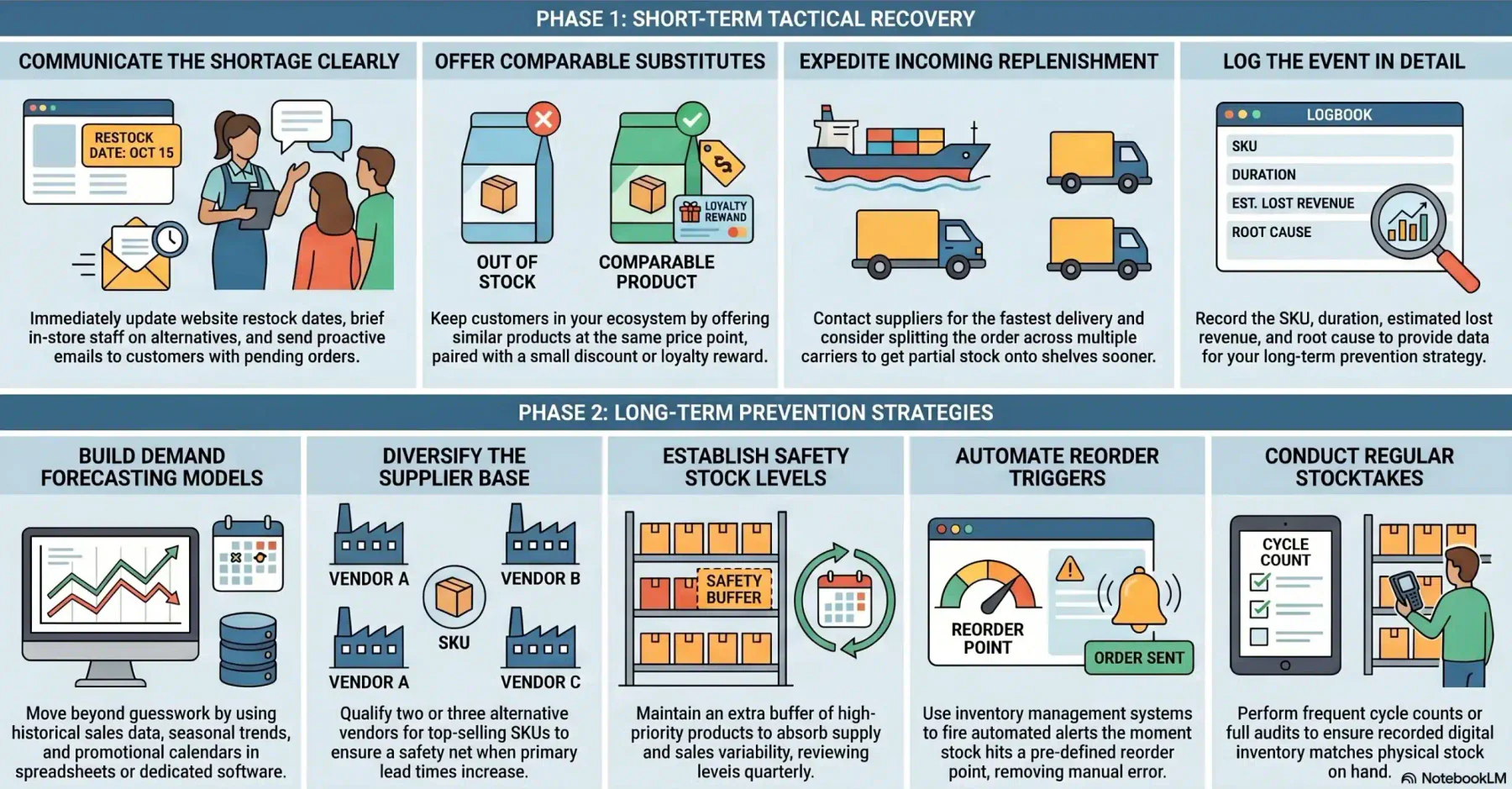 Long-Term Strategies to Prevent Out-of-Stock Issues