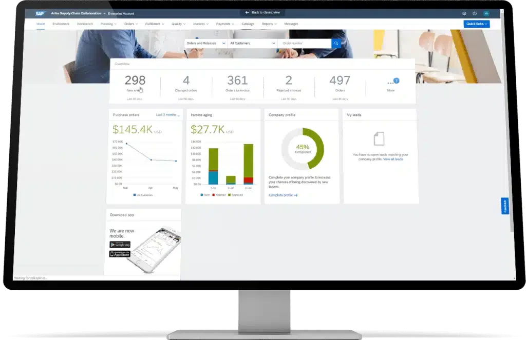 sap ariba procurement system software