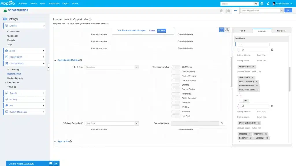 apptivo crm solution