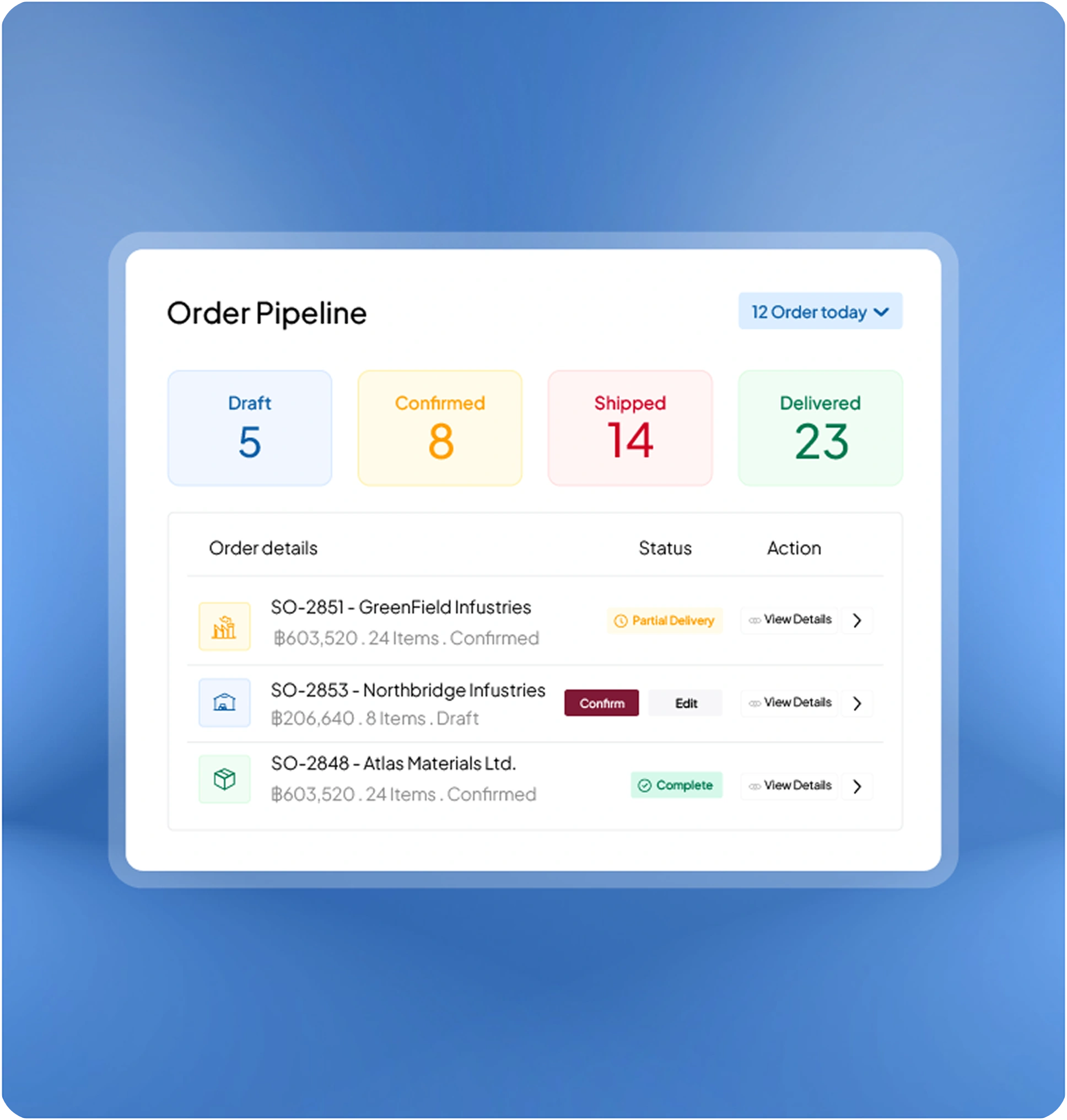 sales software feature page HashMicro for Sales Order Management