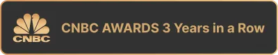 CNBC AWARDS 3 Years in a Row